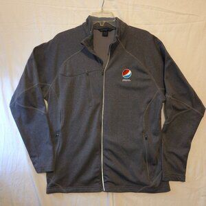 North End Pepsi Reflective Jacket Grey Sz L Pepsi Logo NWoT